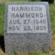 HAMMOND, Harrison
