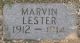 LESTER, Marvin Valpore (I50422)