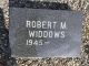 WIDDOWS, Robert M.