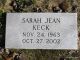 KECK, Sarah Jean (I53937)