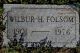 FOLSOM, Wilbur Harris (I46506)