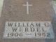WERDEL, William George (I34763)